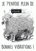 Mouton rasta envoie des good vibes